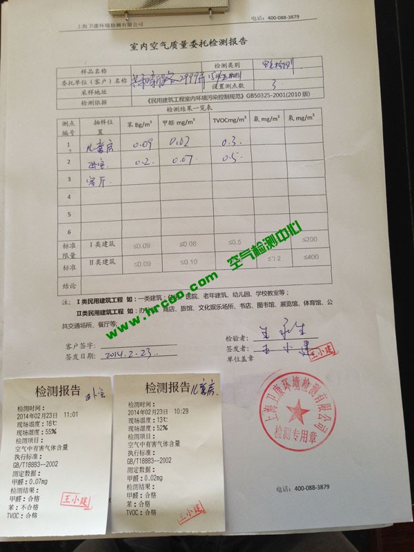 上海室內(nèi)空氣質(zhì)量檢測(cè)中心-上海CMA檢測(cè)報(bào)告